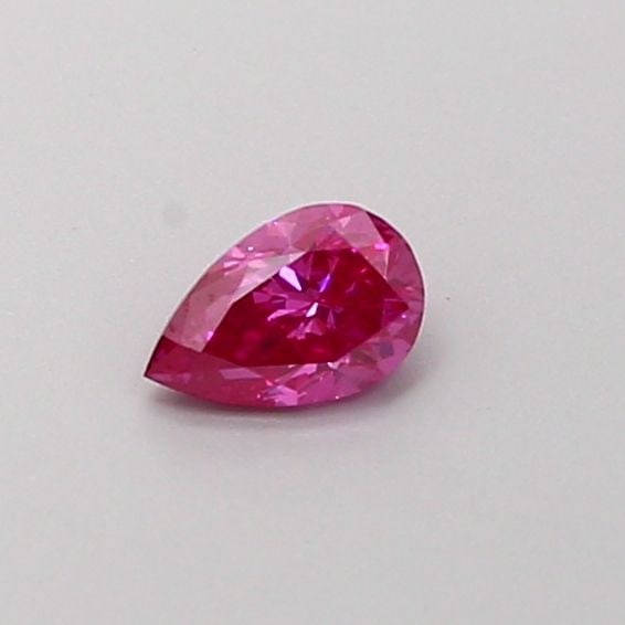 Loose Diamond - PEAR 0.22ct Fancy Vivid Pink VS1: Loose Diamond - PEAR 0.22ct Fancy Vivid Pink VS1 Source: This is a real non-mined Diamond that has been grown in a lab Shape: PEAR Carats: 0.22 Color: Fancy Vivid Pink Certification: NONE Video: