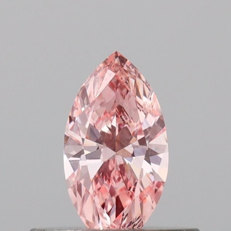 Loose Diamond - MARQUISE 0.34ct Fancy Intense Pink VS2: Loose Diamond - MARQUISE 0.34ct Fancy Intense Pink VS2 Source: This is a real non-mined Diamond that has been grown in a lab Shape: MARQUISE Carats: 0.34 Color: Fancy Intense Pink Certification: IGI V