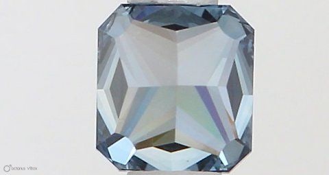 Loose Diamond - RADIANT 0.32ct Fancy Vivid Blue SI1 (1 of 1)