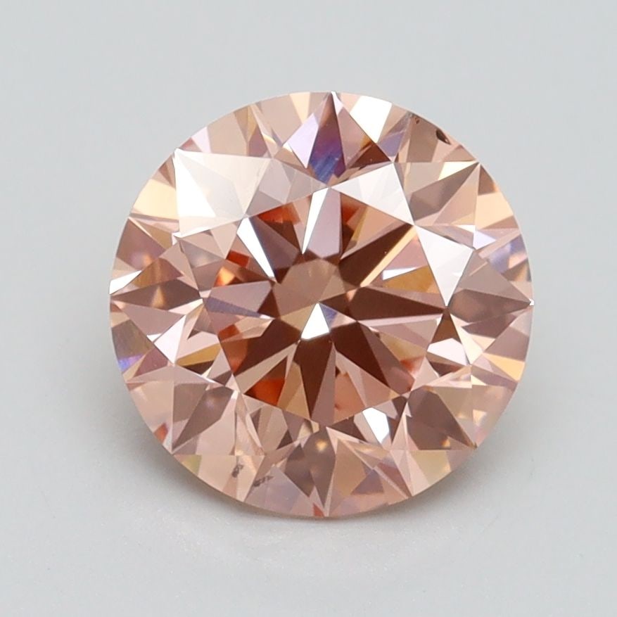 Loose Diamond - ROUND 2.02ct Fancy Intense Pink VS2: Loose Diamond - ROUND 2.02ct Fancy Intense Pink VS2 Source: This is a real non-mined Diamond that has been grown in a lab Shape: ROUND Carats: 2.02 Color: Fancy Intense Pink Certification: IGI Video: