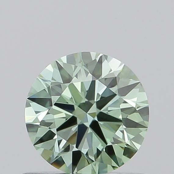 Ideal Loose Diamond - ROUND 0.5ct Fancy Vivid Green VS1 (1 of 1)