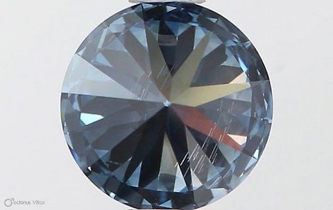 Loose Diamond - ROUND 0.75ct Fancy Vivid Blue SI1 (1 of 1)