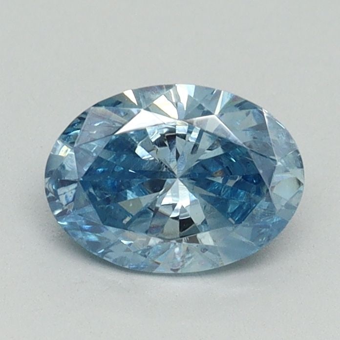 Loose Diamond - OVAL 0.79ct Fancy Vivid Blue VS2: Loose Diamond - OVAL 0.79ct Fancy Vivid Blue VS2 Source: This is a real non-mined Diamond that has been grown in a lab Shape: OVAL Carats: 0.79 Color: Fancy Vivid Blue Certification: IGI Video: