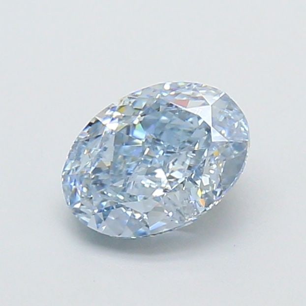 Loose Diamond - OVAL 1.01ct Fancy Vivid Blue VS1: Loose Diamond - OVAL 1.01ct Fancy Vivid Blue VS1 Source: This is a real non-mined Diamond that has been grown in a lab Shape: OVAL Carats: 1.01 Color: Fancy Vivid Blue Certification: IGI Video: