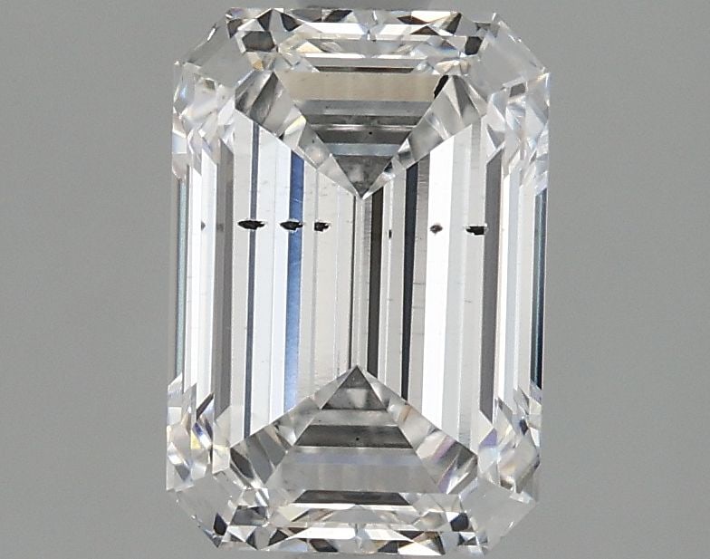 Loose Diamond - EMERALD 2.17ct E SI1: Loose Diamond - EMERALD 2.17ct E SI1 Source: This is a real non-mined Diamond that has been grown in a lab Shape: EMERALD Carats: 2.17 Color: E Clarity: SI1 Certification: IGI Video: