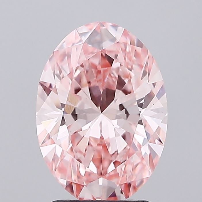 Loose Diamond - OVAL 2.07ct Fancy Intense Pink VS1: Loose Diamond - OVAL 2.07ct Fancy Intense Pink VS1 Source: This is a real non-mined Diamond that has been grown in a lab Shape: OVAL Carats: 2.07 Color: Fancy Intense Pink Certification: IGI Video: