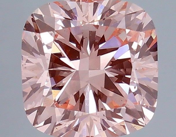 Loose Diamond - CUSHION MODIFIED 3.01ct Fancy Vivid Pink SI1: Loose Diamond - CUSHION MODIFIED 3.01ct Fancy Vivid Pink SI1 Source: This is a real non-mined Diamond that has been grown in a lab Shape: CUSHION MODIFIED Carats: 3.01 Color: Fancy Vivid Pink Certific