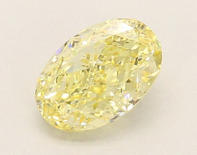 Loose Diamond - OVAL 1.14ct Fancy Intense Yellow VS1: Loose Diamond - OVAL 1.14ct Fancy Intense Yellow VS1 Source: This is a real non-mined Diamond that has been grown in a lab Shape: OVAL Carats: 1.14 Color: Fancy Intense Yellow Certification: IGI Video