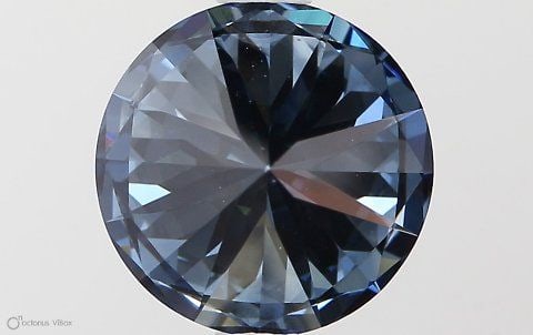 Loose Diamond - ROUND 1.63ct Fancy Vivid Blue VVS1 (1 of 1)