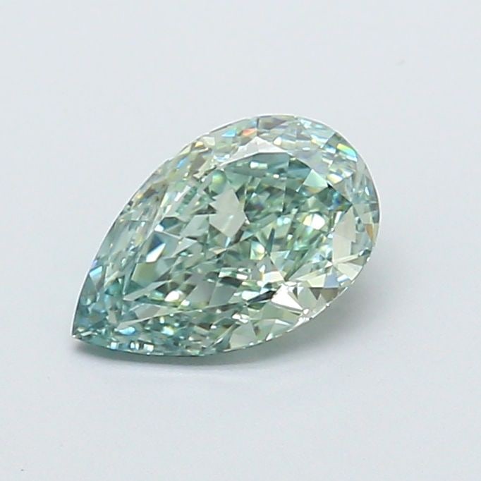 Loose Diamond - PEAR 1.14ct Fancy Intense Green VVS1: Loose Diamond - PEAR 1.14ct Fancy Intense Green VVS1 Source: This is a real non-mined Diamond that has been grown in a lab Shape: PEAR Carats: 1.14 Color: Fancy Intense Green Certification: IGI Video: