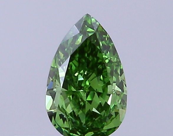 Loose Diamond - PEAR 0.27ct Fancy Vivid Green VS1: Loose Diamond - PEAR 0.27ct Fancy Vivid Green VS1 Source: This is a real non-mined Diamond that has been grown in a lab Shape: PEAR Carats: 0.27 Color: Fancy Vivid Green Certification: IGI Video: