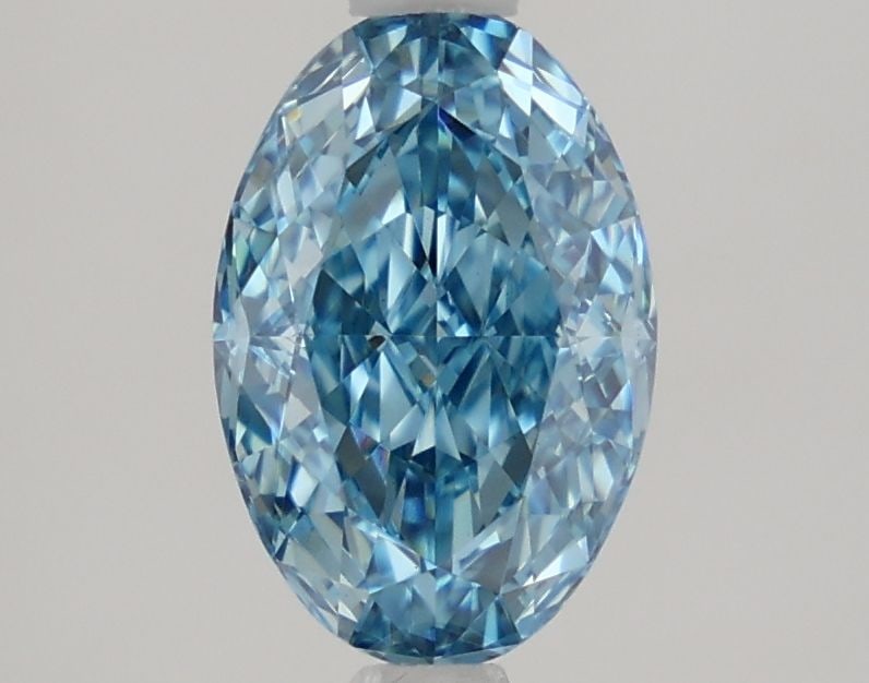 Loose Diamond - OVAL 1.65ct Fancy Vivid Blue VVS2: Loose Diamond - OVAL 1.65ct Fancy Vivid Blue VVS2 Source: This is a real non-mined Diamond that has been grown in a lab Shape: OVAL Carats: 1.65 Color: Fancy Vivid Blue Certification: IGI Video:
