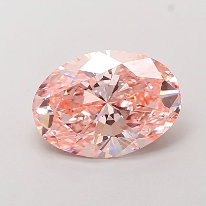 Loose Diamond - OVAL 2.55ct Fancy Vivid Pink SI1: Loose Diamond - OVAL 2.55ct Fancy Vivid Pink SI1 Source: This is a real non-mined Diamond that has been grown in a lab Shape: OVAL Carats: 2.55 Color: Fancy Vivid Pink Certification: IGI Video:
