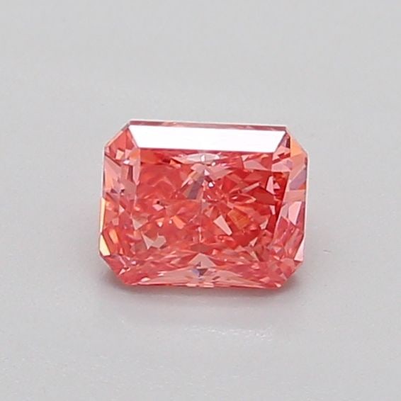 Loose Diamond - RADIANT 0.49ct Fancy Vivid Pink SI1: Loose Diamond - RADIANT 0.49ct Fancy Vivid Pink SI1 Source: This is a real non-mined Diamond that has been grown in a lab Shape: RADIANT Carats: 0.49 Color: Fancy Vivid Pink Certification: IGI Video: