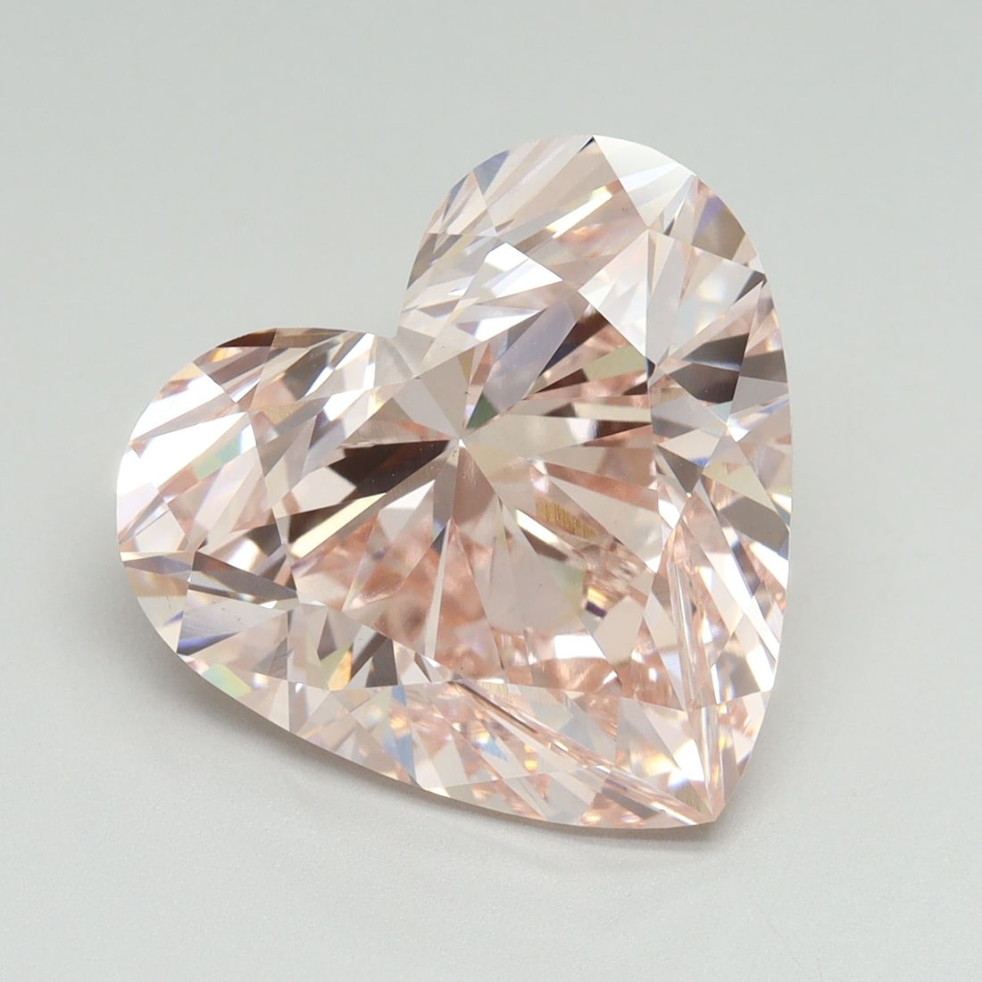 Loose Diamond - HEART 9.3ct Fancy Intense Pink VS1: Loose Diamond - HEART 9.3ct Fancy Intense Pink VS1 Source: This is a real non-mined Diamond that has been grown in a lab Shape: HEART Carats: 9.3 Color: Fancy Intense Pink Certification: IGI Video:
