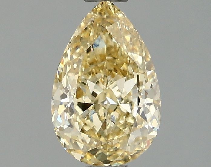 Loose Diamond - PEAR 1.08ct Fancy Intense Yellow VS1: Loose Diamond - PEAR 1.08ct Fancy Intense Yellow VS1 Source: This is a real non-mined Diamond that has been grown in a lab Shape: PEAR Carats: 1.08 Color: Fancy Intense Yellow Certification: IGI Video
