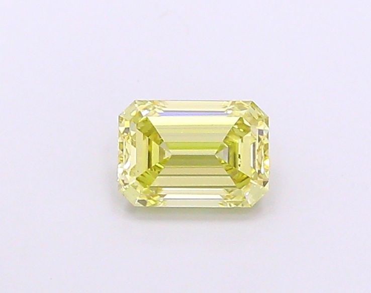 Loose Diamond - EMERALD 1.06ct Fancy Yellow VS1: Loose Diamond - EMERALD 1.06ct Fancy Yellow VS1 Source: This is a real non-mined Diamond that has been grown in a lab Shape: EMERALD Carats: 1.06 Color: Fancy Yellow Certification: IGI Video: