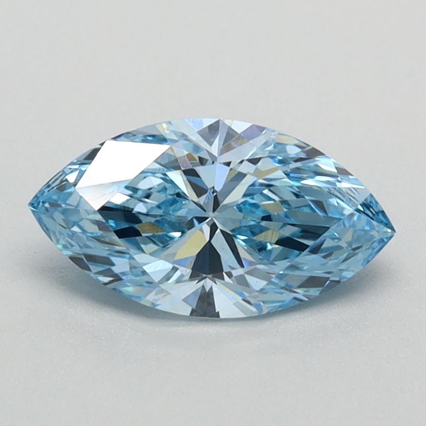Loose Diamond - MARQUISE 0.8ct Fancy Vivid Blue VVS2 (1 of 1)