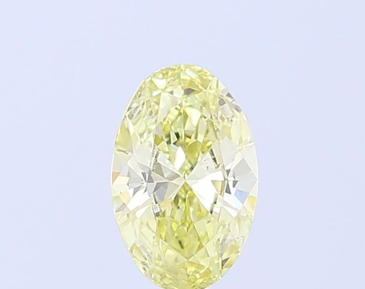 Loose Diamond - OVAL 0.83ct Fancy Light Yellow VS1: Loose Diamond - OVAL 0.83ct Fancy Light Yellow VS1 Source: This is a real non-mined Diamond that has been grown in a lab Shape: OVAL Carats: 0.83 Color: Fancy Light Yellow Certification: IGI Video: