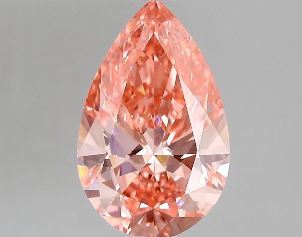 Loose Diamond - PEAR 2.01ct Fancy Vivid Pink VVS2 (1 of 1)