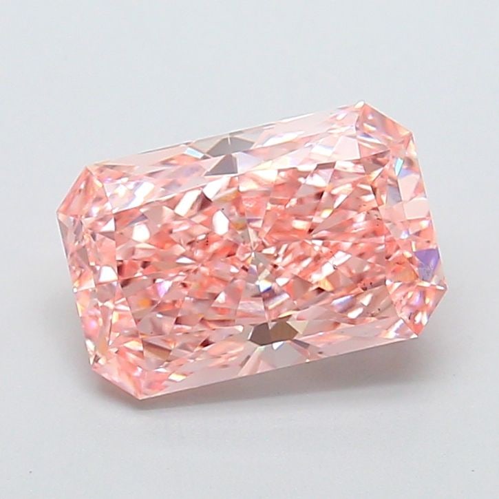 Loose Diamond - RADIANT 3.06ct Fancy Vivid Pink VS2: Loose Diamond - RADIANT 3.06ct Fancy Vivid Pink VS2 Source: This is a real non-mined Diamond that has been grown in a lab Shape: RADIANT Carats: 3.06 Color: Fancy Vivid Pink Certification: IGI Video: