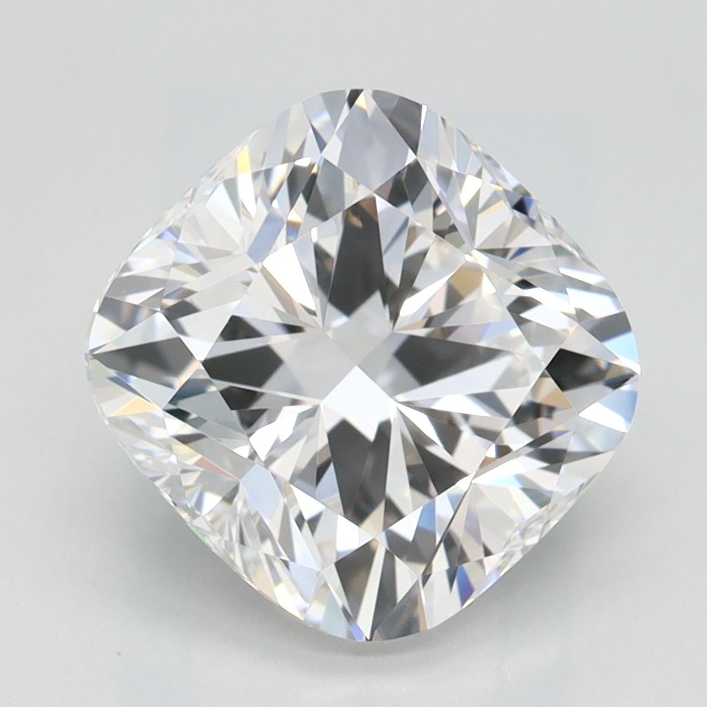 Loose Diamond - CUSHION MODIFIED 3.0ct D VVS1: Loose Diamond - CUSHION MODIFIED 3.0ct D VVS1 Source: This is a real non-mined Diamond that has been grown in a lab Shape: CUSHION MODIFIED Carats: 3.0 Color: D Clarity: VVS1 Certification: IGI Video:
