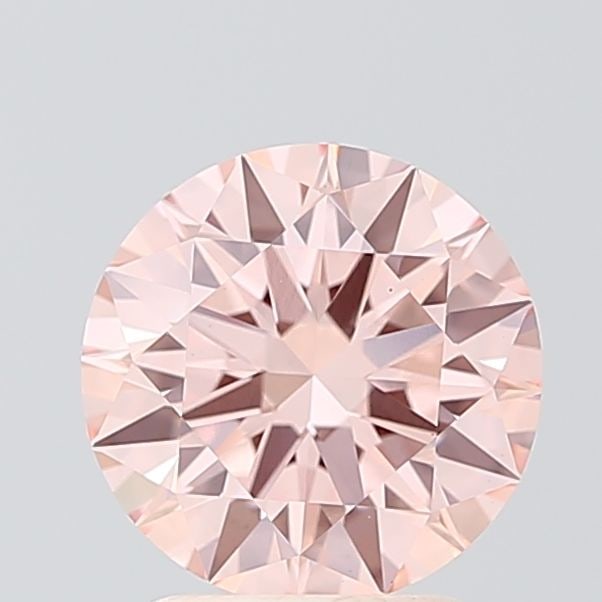 Ideal Loose Diamond - ROUND 2.03ct Fancy Intense Pink VS1 (1 of 1)