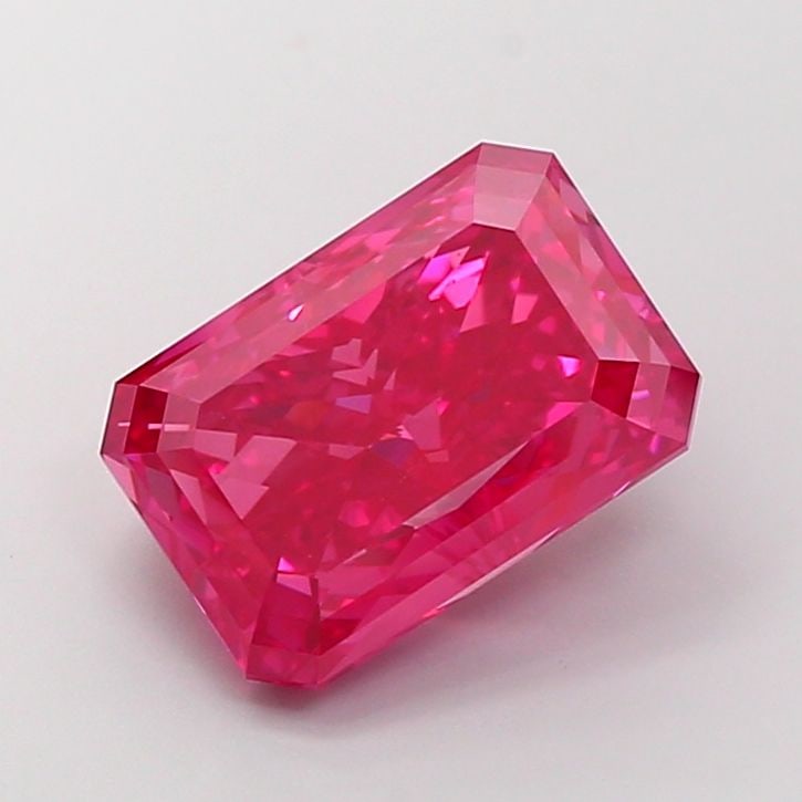 Loose Diamond - RADIANT 7.04ct Fancy Vivid Pink VS1 (1 of 1)