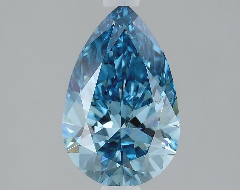 Loose Diamond - PEAR 1.25ct Fancy Vivid Blue VS2 (1 of 1)