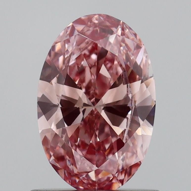 Loose Diamond - OVAL 0.75ct Fancy Intense Pink VS1: Loose Diamond - OVAL 0.75ct Fancy Intense Pink VS1 Source: This is a real non-mined Diamond that has been grown in a lab Shape: OVAL Carats: 0.75 Color: Fancy Intense Pink Certification: IGI Video: