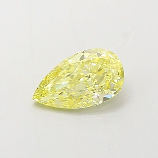 Loose Diamond - PEAR 0.52ct Fancy Intense Yellow VS2: Loose Diamond - PEAR 0.52ct Fancy Intense Yellow VS2 Source: This is a real non-mined Diamond that has been grown in a lab Shape: PEAR Carats: 0.52 Color: Fancy Intense Yellow Certification: IGI Video