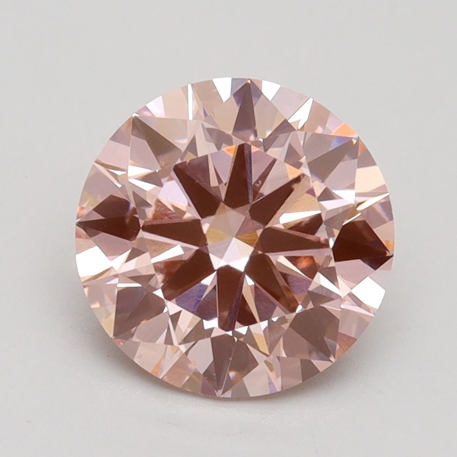 Loose Diamond - ROUND 2.04ct Fancy Intense Pink VS1: Loose Diamond - ROUND 2.04ct Fancy Intense Pink VS1 Source: This is a real non-mined Diamond that has been grown in a lab Shape: ROUND Carats: 2.04 Color: Fancy Intense Pink Certification: IGI Video:
