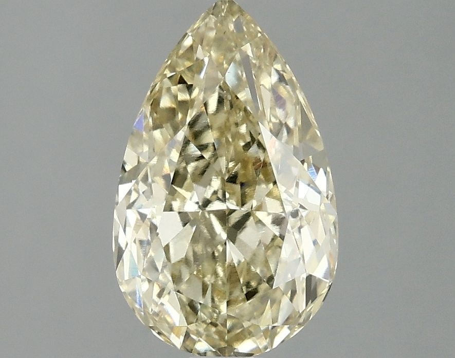 Loose Diamond - PEAR 2.1ct Fancy Intense Yellow VS1: Loose Diamond - PEAR 2.1ct Fancy Intense Yellow VS1 Source: This is a real non-mined Diamond that has been grown in a lab Shape: PEAR Carats: 2.1 Color: Fancy Intense Yellow Certification: IGI Video:
