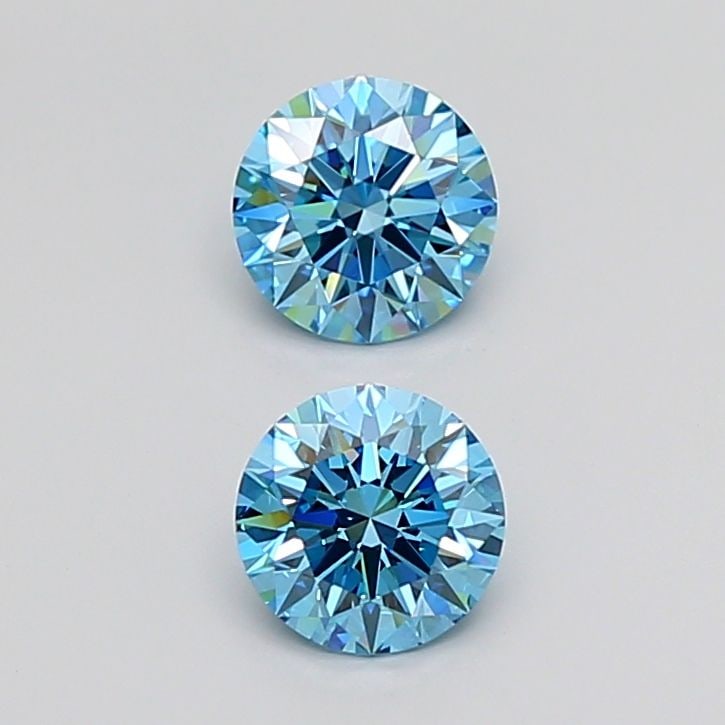 Ideal Loose Diamond - ROUND 1.5ct Fancy Vivid Blue VVS2: Ideal Loose Diamond - ROUND 1.5ct Fancy Vivid Blue VVS2 Source: This is a real non-mined Diamond that has been grown in a lab Shape: ROUND Carats: 1.5 Color: Fancy Vivid Blue Certification: IGI Video: