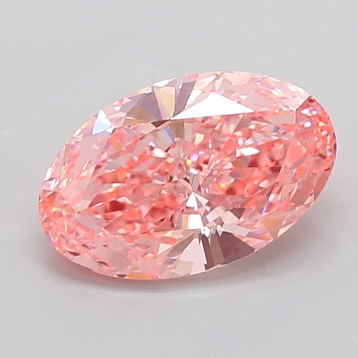Loose Diamond - OVAL 4.28ct Fancy Vivid Pink VVS1: Loose Diamond - OVAL 4.28ct Fancy Vivid Pink VVS1 Source: This is a real non-mined Diamond that has been grown in a lab Shape: OVAL Carats: 4.28 Color: Fancy Vivid Pink Certification: IGI PLEASE NOTE: