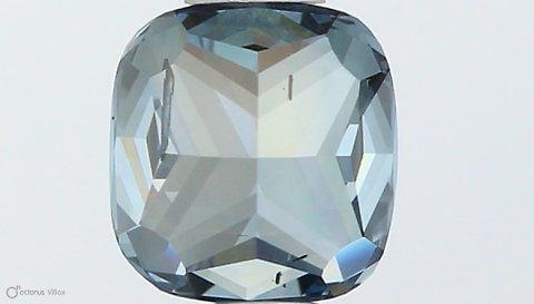 Loose Diamond - CUSHION MODIFIED 0.8ct Fancy Vivid Blue SI2: Loose Diamond - CUSHION MODIFIED 0.8ct Fancy Vivid Blue SI2 Source: This is a real non-mined Diamond that has been grown in a lab Shape: CUSHION MODIFIED Carats: 0.8 Color: Fancy Vivid Blue Certificat