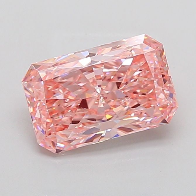 Loose Diamond - RADIANT 3.52ct Fancy Vivid Pink VVS2: Loose Diamond - RADIANT 3.52ct Fancy Vivid Pink VVS2 Source: This is a real non-mined Diamond that has been grown in a lab Shape: RADIANT Carats: 3.52 Color: Fancy Vivid Pink Certification: IGI Video: