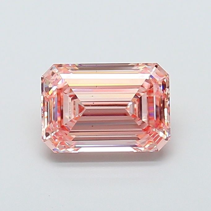 Loose Diamond - EMERALD 3.04ct Fancy Intense Pink VS1: Loose Diamond - EMERALD 3.04ct Fancy Intense Pink VS1 Source: This is a real non-mined Diamond that has been grown in a lab Shape: EMERALD Carats: 3.04 Color: Fancy Intense Pink Certification: IGI Vid