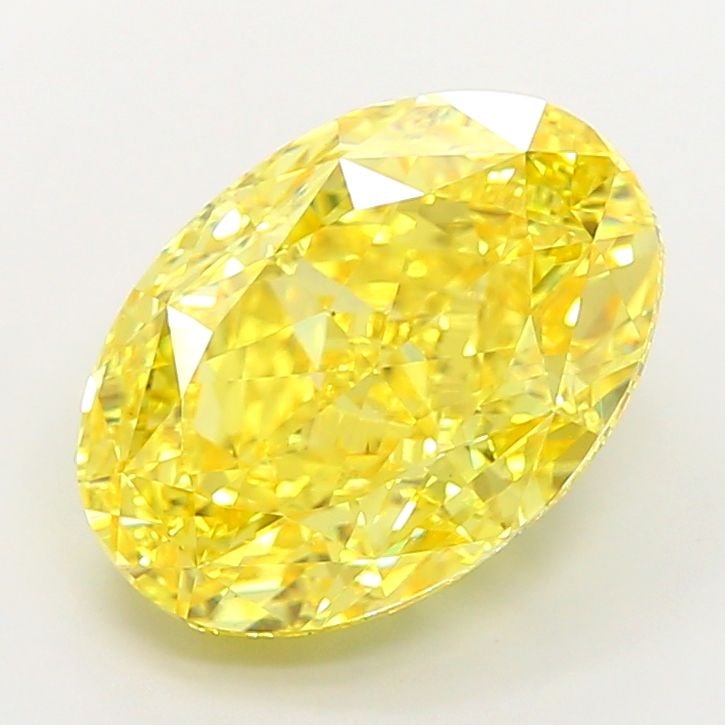 Loose Diamond - OVAL 7.05ct Fancy Vivid Yellow VS1: Loose Diamond - OVAL 7.05ct Fancy Vivid Yellow VS1 Source: This is a real non-mined Diamond that has been grown in a lab Shape: OVAL Carats: 7.05 Color: Fancy Vivid Yellow Certification: IGI Video: