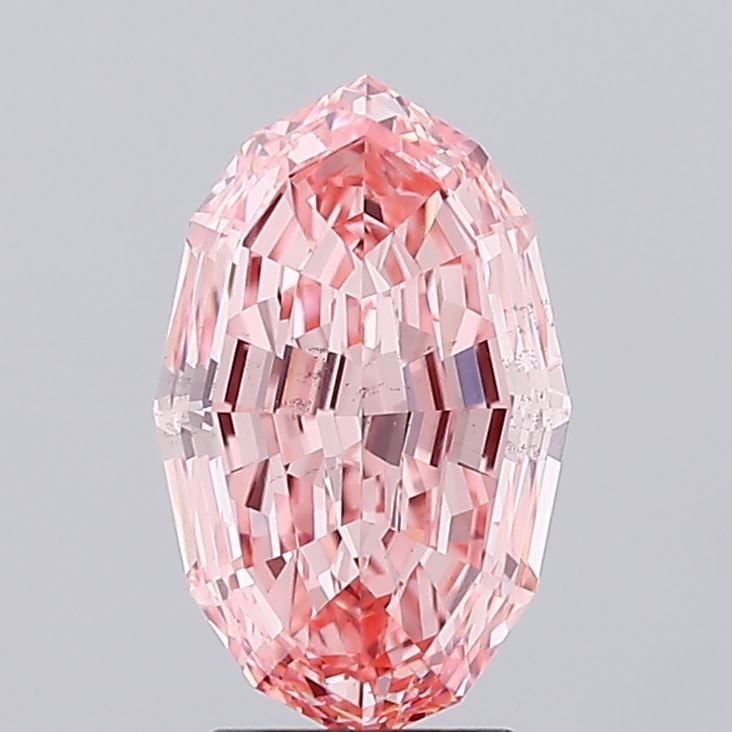 Loose Diamond - OTHER 3.12ct Fancy Vivid Pink VS2: Loose Diamond - OTHER 3.12ct Fancy Vivid Pink VS2 Source: This is a real non-mined Diamond that has been grown in a lab Shape: OTHER Carats: 3.12 Color: Fancy Vivid Pink Certification: IGI Video: