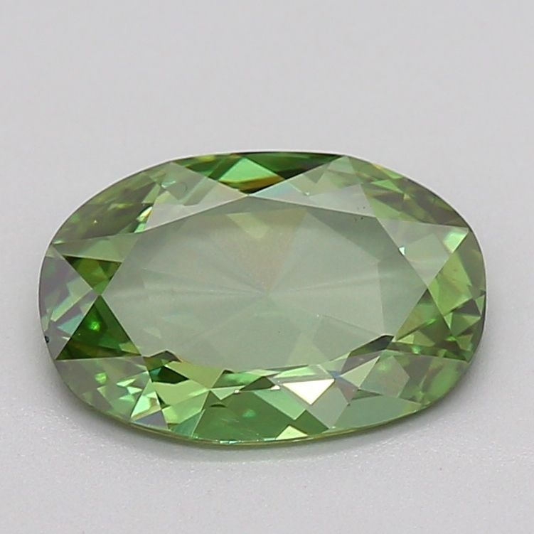 Loose Diamond - OVAL 1.2ct Fancy Vivid Green VVS2: Loose Diamond - OVAL 1.2ct Fancy Vivid Green VVS2 Source: This is a real non-mined Diamond that has been grown in a lab Shape: OVAL Carats: 1.2 Color: Fancy Vivid Green Certification: NONE Video: