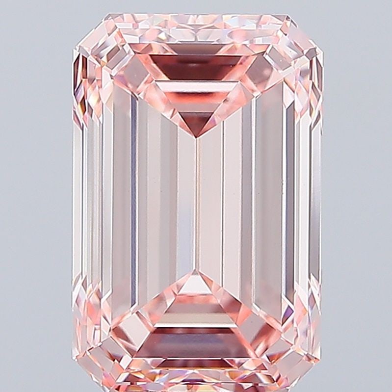 Loose Diamond - EMERALD 8.03ct Fancy Intense Pink VS1 (1 of 1)