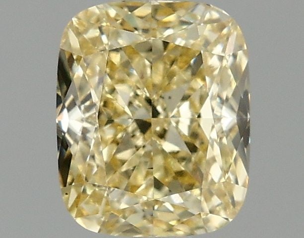 Loose Diamond - CUSHION MODIFIED 1.08ct Fancy Intense Yellow VS1: Loose Diamond - CUSHION MODIFIED 1.08ct Fancy Intense Yellow VS1 Source: This is a real non-mined Diamond that has been grown in a lab Shape: CUSHION MODIFIED Carats: 1.08 Color: Fancy Intense Yellow