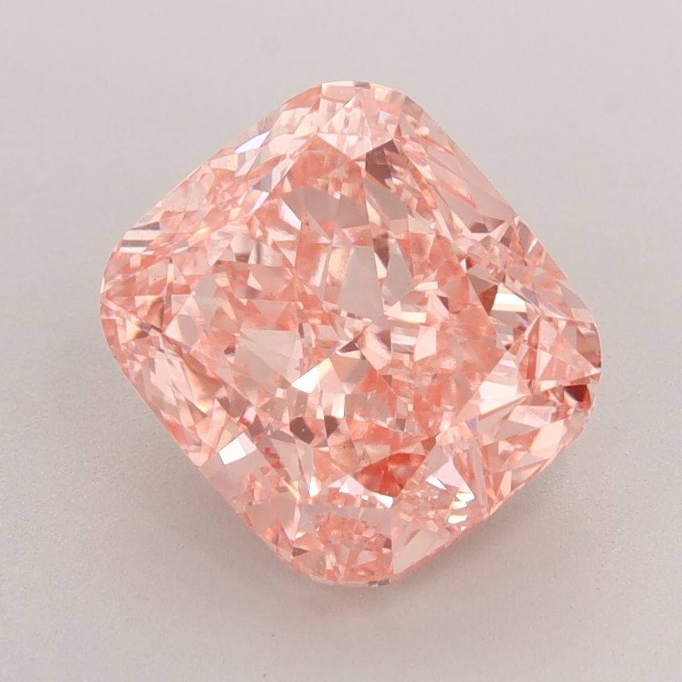 Loose Diamond - CUSHION MODIFIED 3.24ct Fancy Vivid Pink VS1 (1 of 1)
