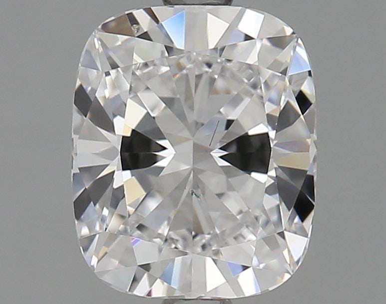 Loose Diamond - CUSHION MODIFIED 1.92ct D SI1: Loose Diamond - CUSHION MODIFIED 1.92ct D SI1 Source: This is a real non-mined Diamond that has been grown in a lab Shape: CUSHION MODIFIED Carats: 1.92 Color: D Clarity: SI1 Certification: IGI Video: