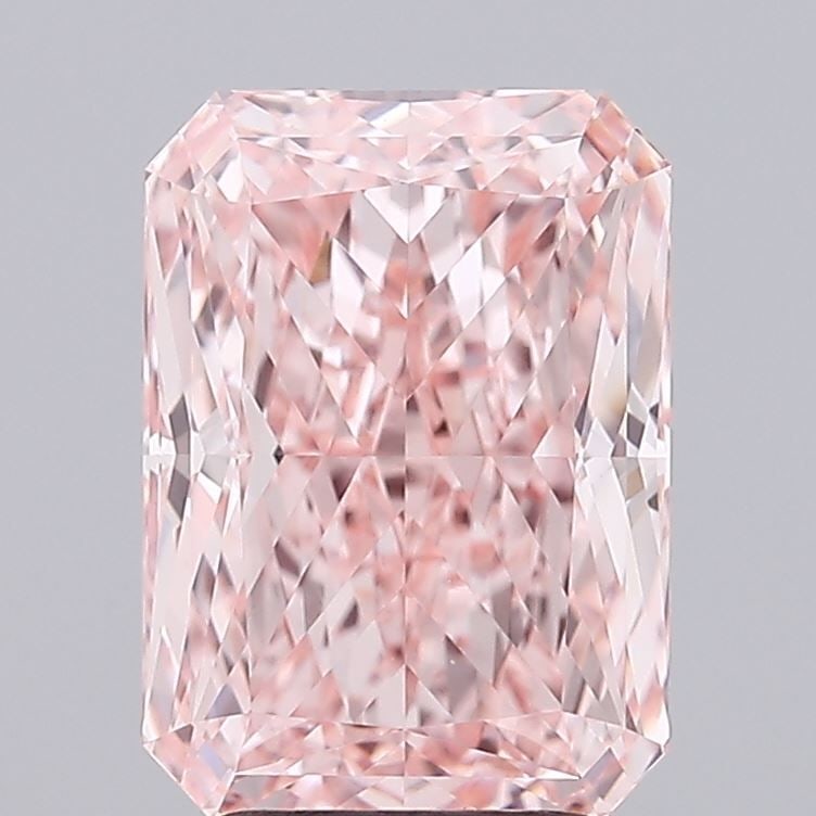Loose Diamond - RADIANT 3.01ct Fancy Vivid Pink VVS2 (1 of 1)