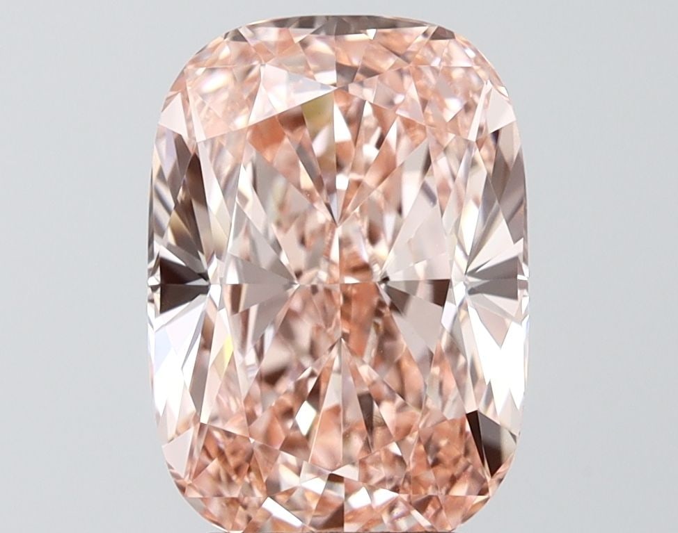 Loose Diamond - CUSHION MODIFIED 4.22ct Fancy Vivid Pink VVS2: Loose Diamond - CUSHION MODIFIED 4.22ct Fancy Vivid Pink VVS2 Source: This is a real non-mined Diamond that has been grown in a lab Shape: CUSHION MODIFIED Carats: 4.22 Color: Fancy Vivid Pink Certifi