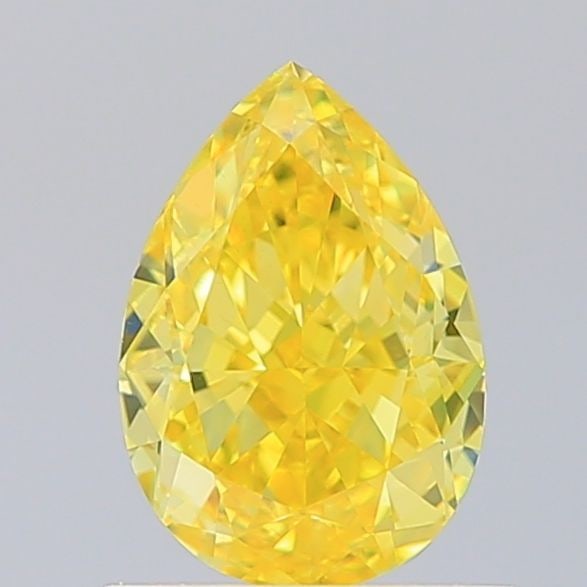 Loose Diamond - PEAR 1.0ct Fancy Vivid Yellow VS1: Loose Diamond - PEAR 1.0ct Fancy Vivid Yellow VS1 Source: This is a real non-mined Diamond that has been grown in a lab Shape: PEAR Carats: 1.0 Color: Fancy Vivid Yellow Certification: IGI Video: