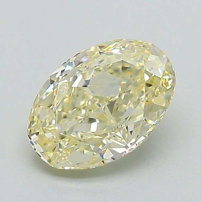 Loose Diamond - OVAL 1.06ct Fancy Yellow VVS2: Loose Diamond - OVAL 1.06ct Fancy Yellow VVS2 Source: This is a real non-mined Diamond that has been grown in a lab Shape: OVAL Carats: 1.06 Color: Fancy Yellow Certification: IGI Video: