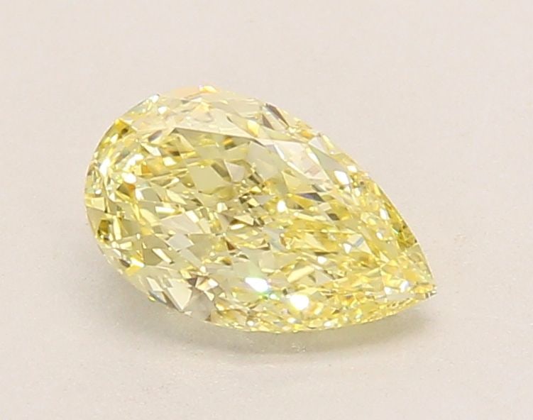 Loose Diamond - PEAR 1.04ct Fancy Intense Yellow VVS2: Loose Diamond - PEAR 1.04ct Fancy Intense Yellow VVS2 Source: This is a real non-mined Diamond that has been grown in a lab Shape: PEAR Carats: 1.04 Color: Fancy Intense Yellow Certification: IGI Vide